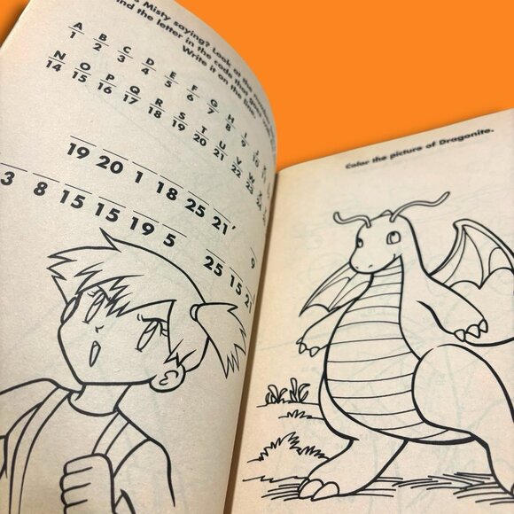 Vintage Pokémon Golden Books 1999 Sticker Series Activity Books 2 & 3. READ! - Picture 5 of 12